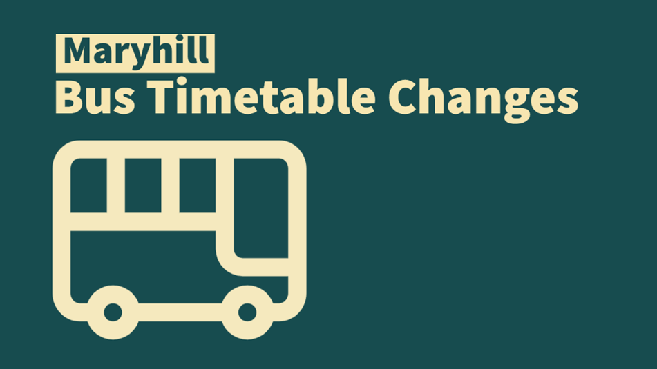 Bus maryhill change